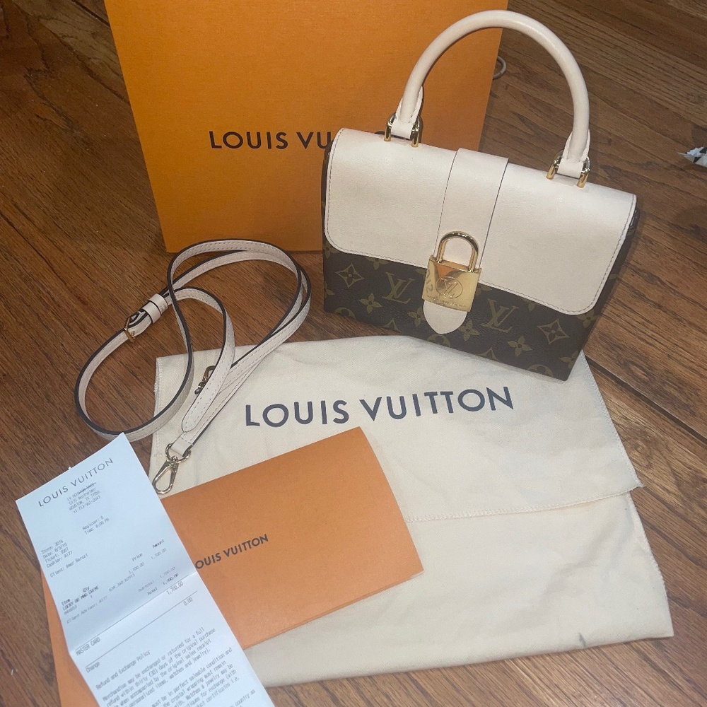 Authentic Louis Vuitton Locky BB crossbody handbag